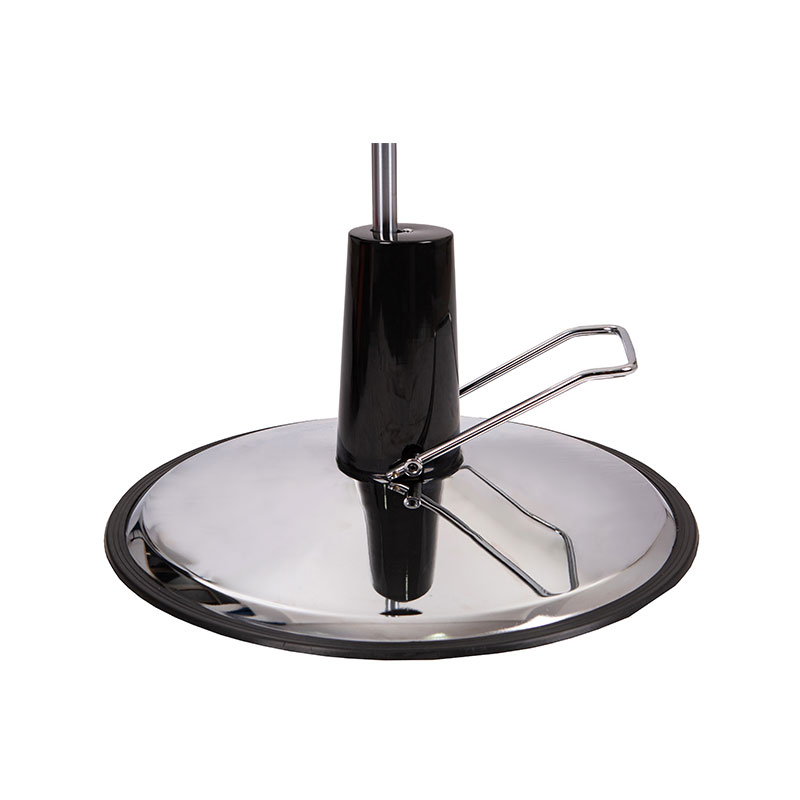 HZ02D バーバーチェア油圧ブラックポンプ（ベース付き）