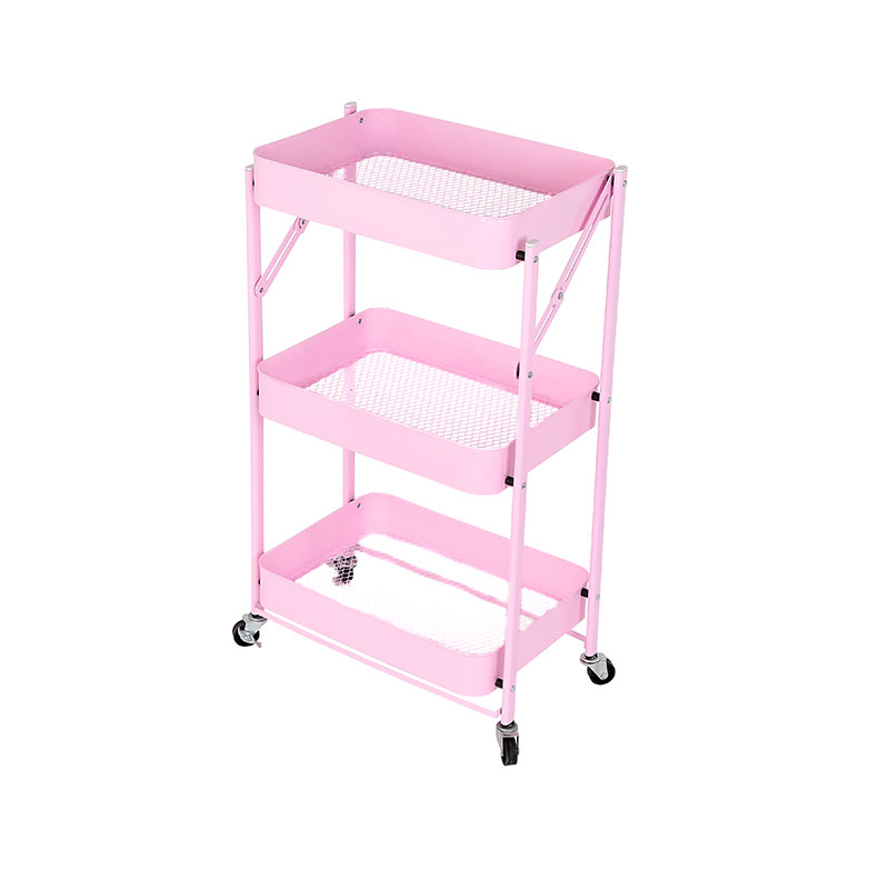 HZ2060B / HZ2060P / HZ2060W 移動式折りたたみ多機能サロンシェルフ