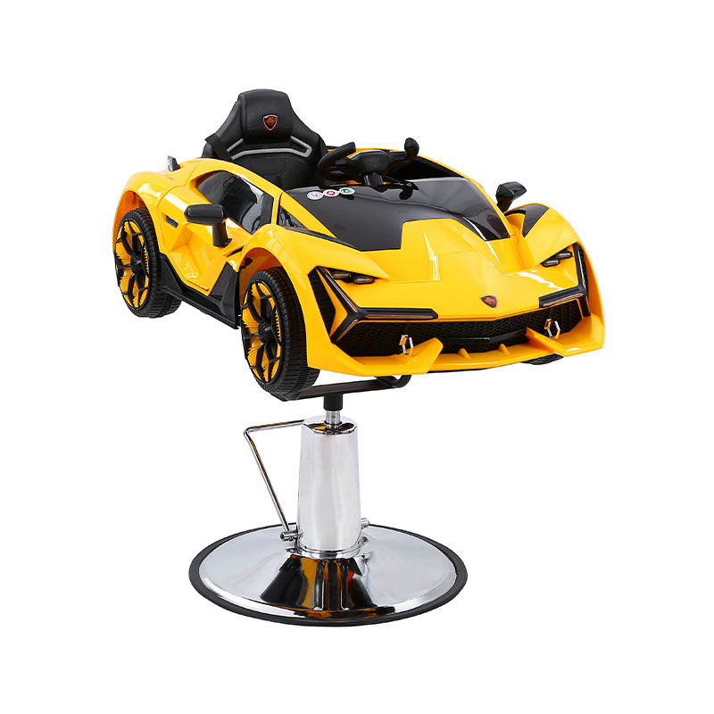 HZ8103Z 黄色の車の形をした子供用理容椅子