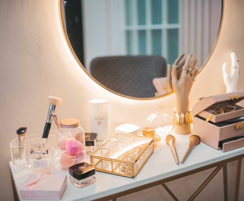 サロンドレッシングテーブル