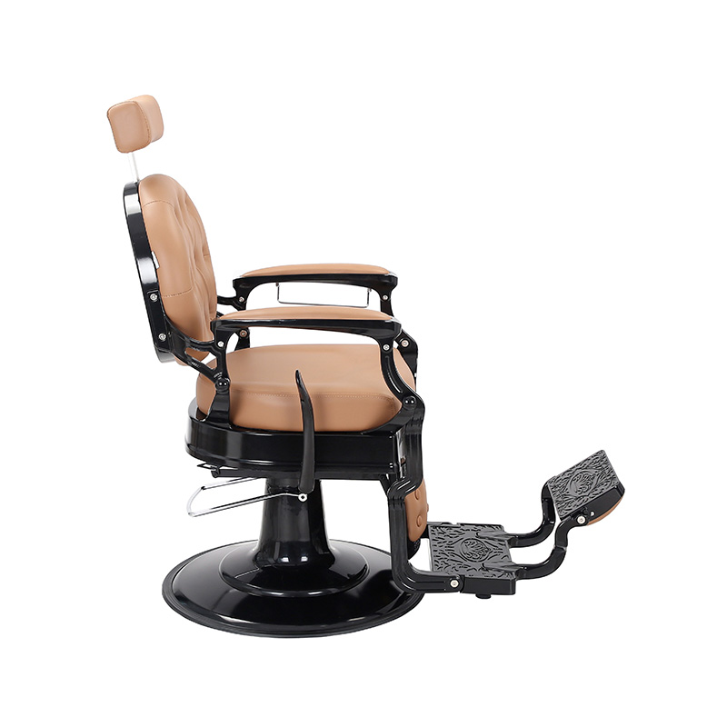 HZ8799G-H/HZ8799G-W / HZ8799G-G / HZ8799G-S / HZ8799G-Z ヴィンテージスタイルの頑丈な油圧リクライニング理髪椅子