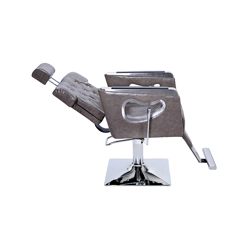 HZ87111GY / HZ87111WT / HZ87111PK / HZ87111BR / HZ87111 リクライニングサロンチェアヘビーデューティ、ヘアスタイリストのためのヴィンテージスタイリングチェア