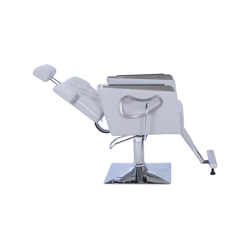 HZ87111GY / HZ87111WT / HZ87111PK / HZ87111BR / HZ87111 リクライニングサロンチェアヘビーデューティ、ヘアスタイリストのためのヴィンテージスタイリングチェア