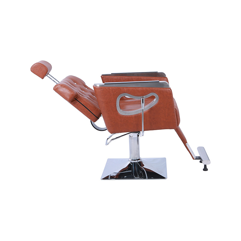 HZ87111GY / HZ87111WT / HZ87111PK / HZ87111BR / HZ87111 リクライニングサロンチェアヘビーデューティ、ヘアスタイリストのためのヴィンテージスタイリングチェア