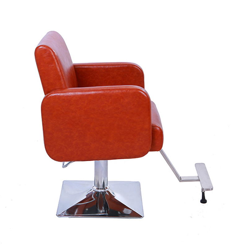 HZ88127 ブラウン厚手お手頃サロンチェア