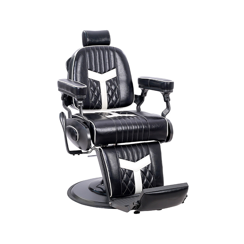 HZ8775 ヴィンテージバーバーチェアキャラクターサロンメンズオイルヘッドチェア