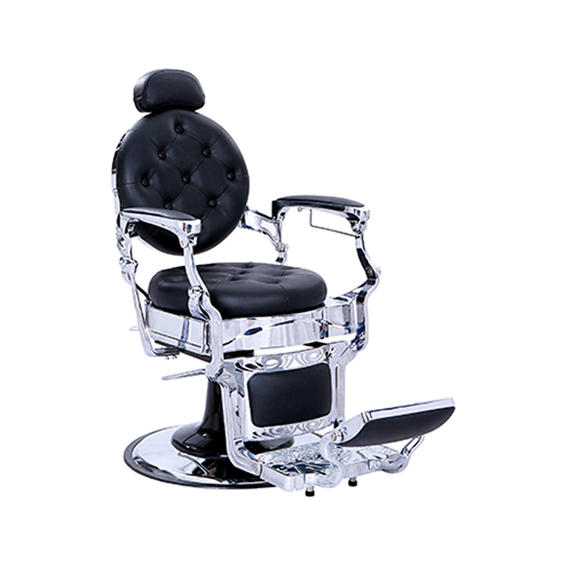 HZ8799SL シルバーフレーム美容室設備理容椅子