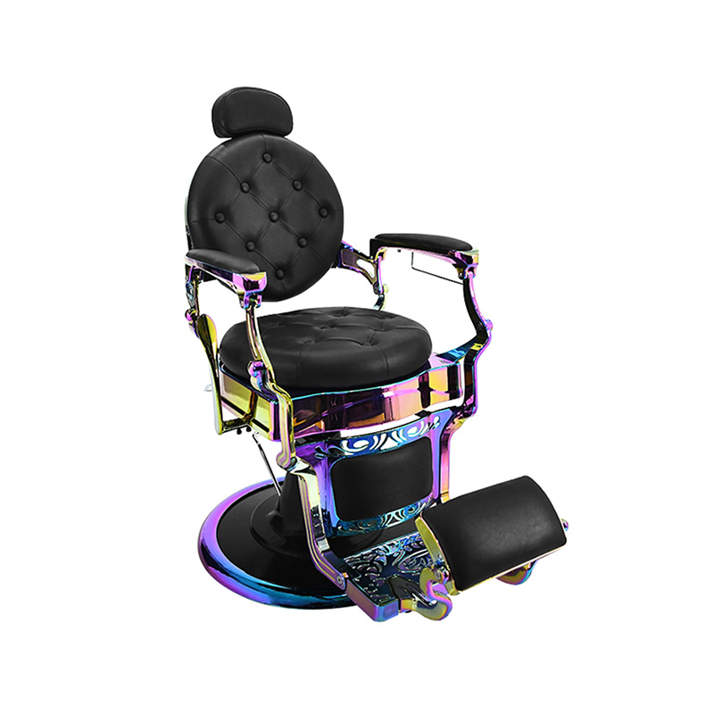 HZ8799XC レーザー フレーム レトロな理髪店の椅子ヘビーデューティ理髪店の椅子