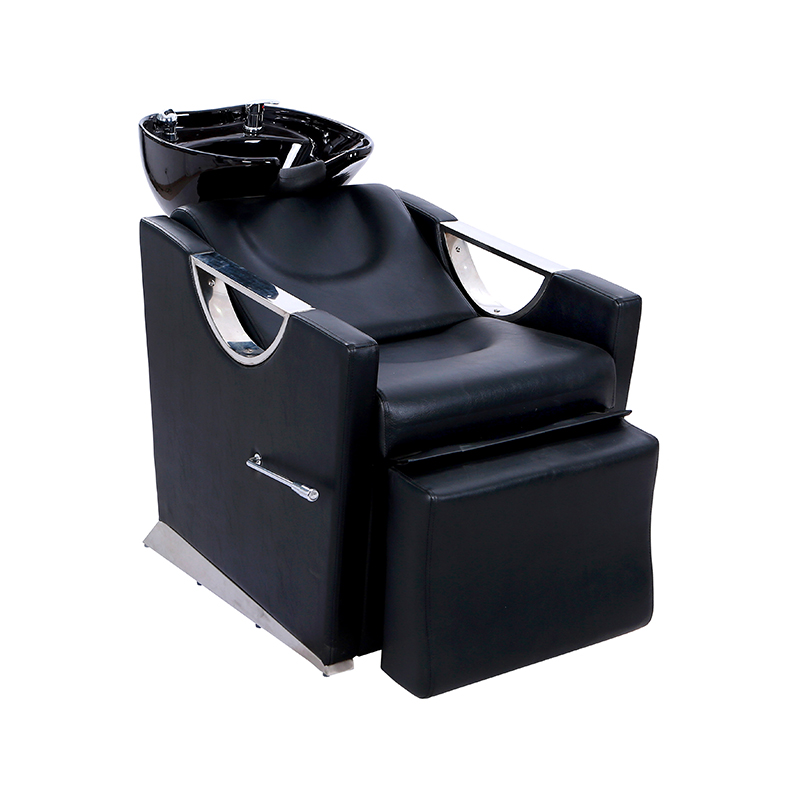 HZ9004 調節可能なセラミックシャンプーボウルシンクとチェアセット