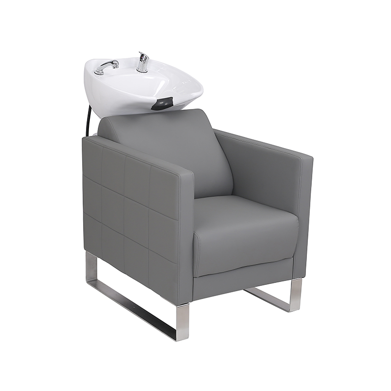 HZ9102 / HZ9102H ブラック逆洗シャンプーセラミックボウルとチェア