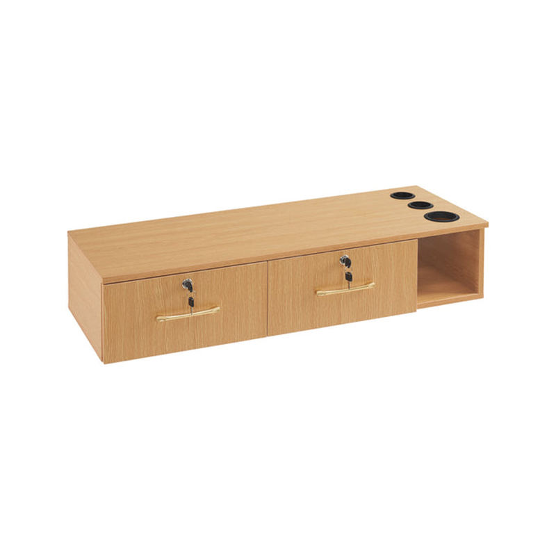 HZ5026 サロンキャビネットステーション、ロック引き出し付き